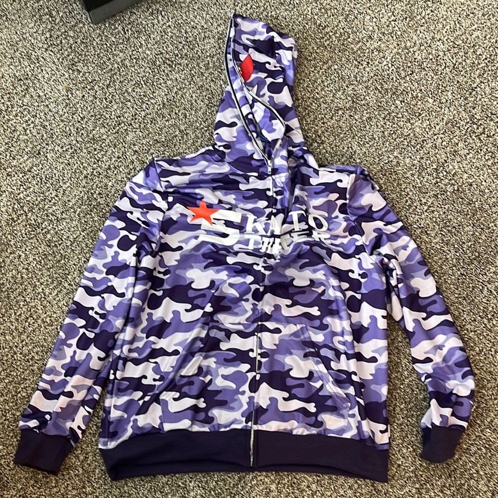 “Skanto thrter” full zip up hoodie